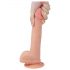 Lovetoy Nature Cock - levensechte dildo met zuignap - 21 cm (natuurlijk)