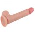 Lovetoy Nature Cock - dubbelgelaagde levensechte dildo - 20 cm (natuurlijk)