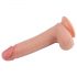 Lovetoy Nature Cock - dubbelgelaagde levensechte dildo - 20 cm (natuurlijk)