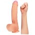 Lovetoy Nature Cock - dubbel-laagse realistische dildo - 28 cm (natuurlijk)