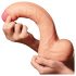 Lovetoy Nature Cock - dubbel-laagse realistische dildo - 28 cm (natuurlijk)