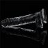 Lovetoy Flawless Clear - Dildo Transparent avec Ventouse - 19cm