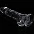 Lovetoy Flawless Clear - Dildo Transparent avec Ventouse - 19cm