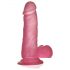 Lovetoy Jelly Studs - levensechte dildo met zuignap - 15 cm (roze)