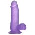 Lovetoy Jelly Studs - Realistische dildo met zuignap - 15cm (paars)