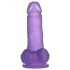 Lovetoy Jelly Studs - Realistische dildo met zuignap - 15cm (paars)