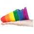 Lovetoy Prider - anale plug - 15 cm (regenboog)