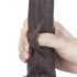 Lovetoy Sliding-Skin - tweelaagse zuignap dildo - 23cm (bruin)