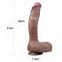 Lovetoy Nature Cock - dubbele laag realistische dildo - 26cm (naturel)