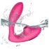 Tracy's Dog 2 - luchtdruk 2in1 vibrator (roze)