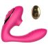 Tracy's Dog 2 - luchtdruk 2in1 vibrator (roze)