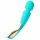 LELO Smart Wand 2 - grand appareil de massage vibrant rechargeable (turquoise)