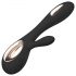 LELO Soraya Wave - oplaadbare, duovibrator (zwart)