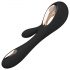 LELO Soraya Wave - oplaadbare, duovibrator (zwart)