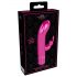 Bijoux Royaux Éblouissants - Vibromasseur Rechargeable avec Bras Clitoridien (Rose)