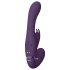 Vive Suki - oplaadbare, draagbandloze opzetbare vibrator (paars)