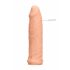 RealRock Penis Sleeve 6 - penis huls (17cm) - natuurlijk