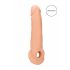 RealRock Penis Sleeve 9 - penismouw (21,5 cm) - natuur