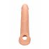 RealRock Penis Sleeve 9 - penismouw (21,5 cm) - natuur