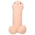 Knuffelige pluche penis - 60cm (natuur)