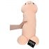 Knuffelige pluche penis - 60cm (natuur)