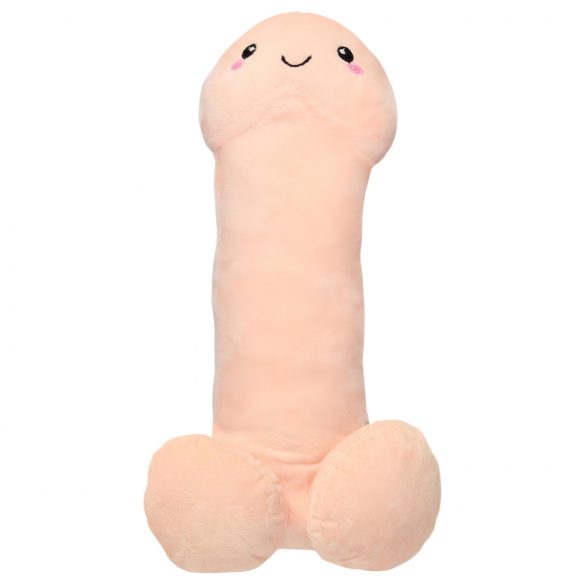 Knuffelbare pluchen penis - 100 cm (natuur)