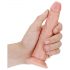 RealRock Slim - zuignap-realistische dildo - 15,5cm (natuurlijk)