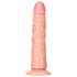 RealRock Slim - zuignap-realistische dildo - 15,5cm (natuurlijk)