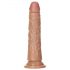 RealRock Slim - realistische dildo met zuignap 15,5cm (donker natuur)