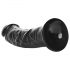 RealRock - realistische dildo met zuignap - 15,5cm (zwart)