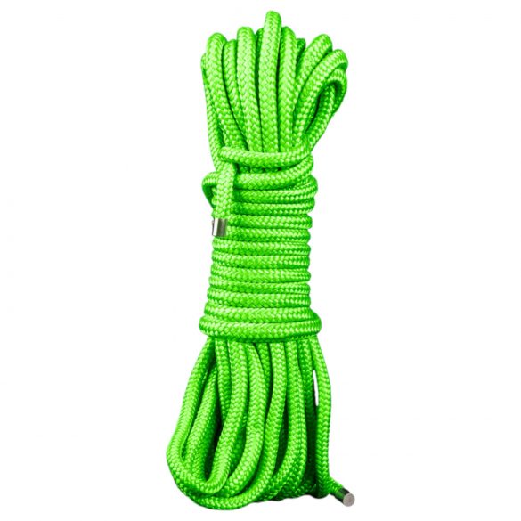 Ouch! - gloeiende bondage touw - 5m (groen)