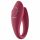 Raytech Rose - stimulateur couple étanche et rechargeable (rouge)