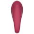 Raytech Rose - stimulateur couple étanche et rechargeable (rouge)