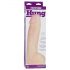 Doc Johnson Vac-U-Lock Hung 12 - realistische dildo met ballen (natuurlijk)