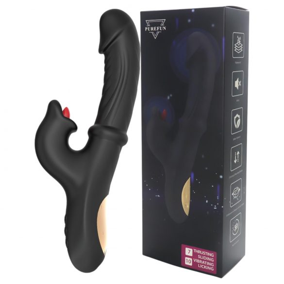 Wilson - stotende clitorisstimulator vibrator (zwart)