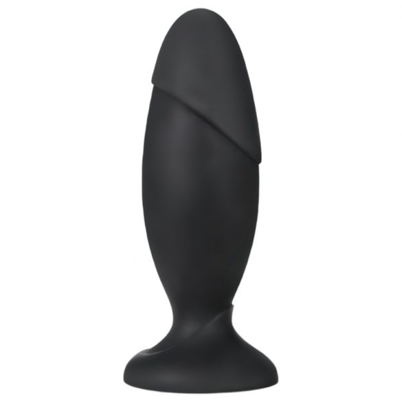 Anal Adventures Platinum Rocket - grote anale plug (zwart)