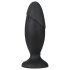 Anal Adventures Platinum Rocket - grote anale plug (zwart)