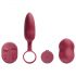 Platanomelón Mobi - 2-delig vibratorset - (rood)