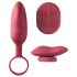 Platanomelón Mobi - 2-delig vibratorset - (rood)