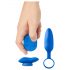 Platanomelón Mobi - oplaadbare, draadloze vibratorset - 2-delig (blauw)