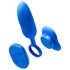 Platanomelón Mobi - oplaadbare, draadloze vibratorset - 2-delig (blauw)