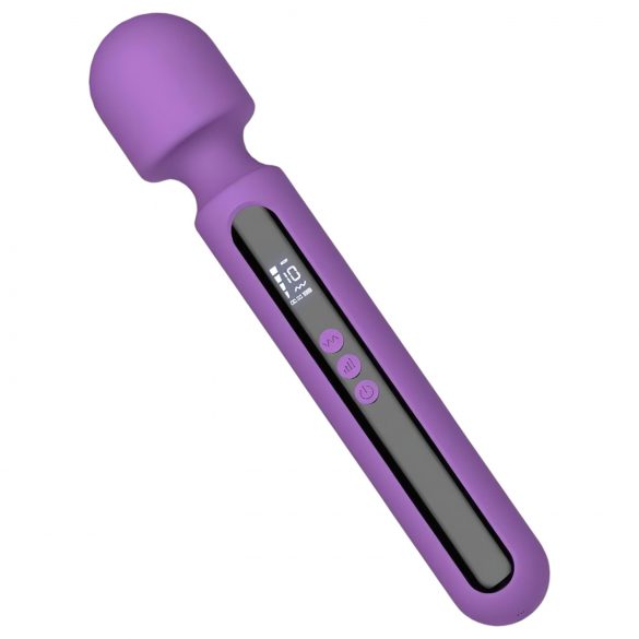 Engily Ross Aura - oplaadbare digitale vibrator massager (paars)