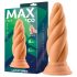 Max & Co Felix - gedraaide anale plug - 15 cm (natuurlijk)