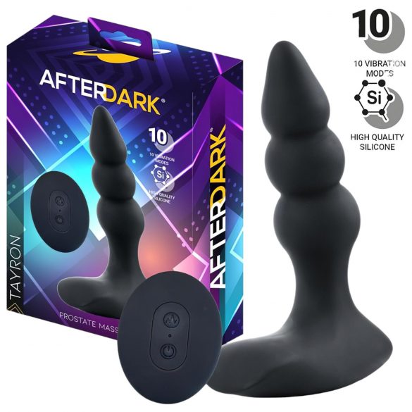 AfterDark - masseur prostatique vibrant (noir)