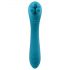 Evolved Heads or Tails - oplaadbare dubbelzijdige vibrator (blauw)