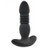 Playboy - oplaadbare, stotende anale vibrator (zwart)