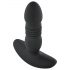 Playboy - oplaadbare, stotende anale vibrator (zwart)