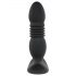 Playboy - oplaadbare, stotende anale vibrator (zwart)