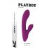 Playboy Bitty Bunny - oplaadbare vibrator met clitorisstimulator (roze)