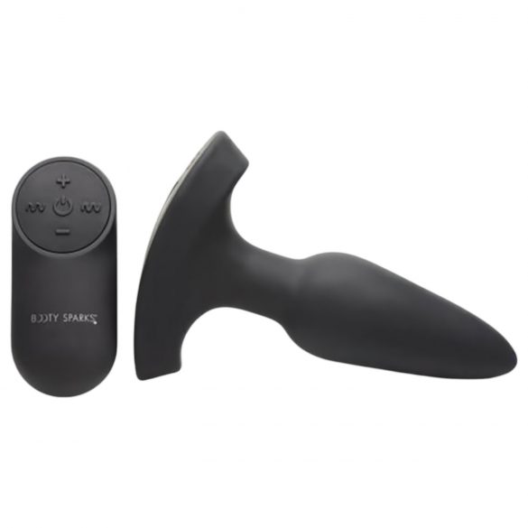 Booty Sparks Laser - Vibromasseur Anal Sans Fil Rechargeable (Noir)